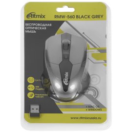 Мышь беспроводная AULA AM207 черный