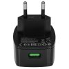 Сетевое зарядное устройство HOCO (6931474706638) HOCO C70A Cutting-edge single port QC3.0 черный