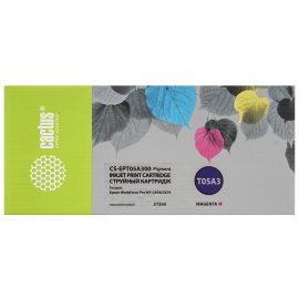 Картридж струйный Cactus CS-EPT9651 черный (187мл) для Epson WorkForce Pro WF-M5299DW/M5799DWF