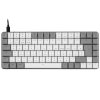 Клавиатура беспроводная механическая Satechi SM1 Slim Mechanical Backlit Bluetooth Keyboard, белый/серый ST-KSM1LT-RU