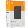 Внешний HDD 2.5" Western Digital My Passport, 1TB, USB 3.2 Gen 1 Type-A, 5400 rpm, черный