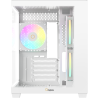 Корпус Ocypus Gamma C54 WH ARGB, Mini-Tower, белый, 3 x 120 мм