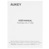 Автомобильное зарядное устройство Aukey Pathfinder 100W серый ACC-CC-P3