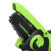 Цепная мини пила GreenWorks G24MCS10K2 аккумуляторная, 24v, 10 см, c АКБ 2АЧ и ЗУ (2008207UA)