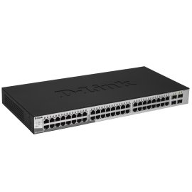 Гибридный L2 коммутатор PoE+ Zyxel NebulaFlex Pro GS2220-50HP, rack 19", 44xGE PoE+, 4xCombo (SFP/RJ-45 PoE+), 2xSFP, бюджет PoE 375 Вт, автономное/облачное управление