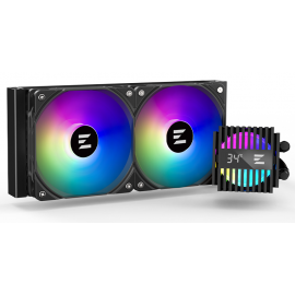 Система жидкостного охлаждения для процессора Zalman ALPHA2 A24 черная 120мм алюминий+медь 2000rpm 29.7db 4-pin 320W