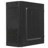 Компьютерный корпус Miditower ExeGate CP-606U-AB400 (ATX, AB400 с вент. 8см, 1*USB/1*USB 3.0, аудио)