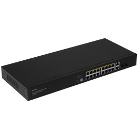 Коммутатор D-Link DGS-1210-28P/FL1A, L2 Managed Switch with 24 10/100/1000Base-T ports and 4 100/1000Base-T/SFP combo-ports (24 PoE ports 802.3af/802.3at (30 W), PoE Budget 193 W).8K Mac address, 802.3x Flow Co