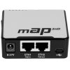Беспроводной маршрутизатор MikroTik RBmAP2nD 802.11n 300Mbps 2.4 ГГц -1xLAN PoE белый