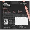 Кабель Crown USB - Lightning CMCU-3043L grey