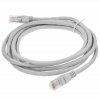Патч-корд ExeGate UTP-RJ45-RJ45-C6-CU-2M-GY, UTP, cat.6, 2м, медь, серый