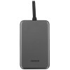 Портативный аккумулятор UGREEN PB551 55992B 145W Power Bank 0mAh USB-C&USB-A со встроенным кабелем USB-C. Цвет: серый космос