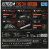 Материнская плата Gigabyte B760M DS3H GEN5 Soc-1700 Intel B760 4xDDR5 mATX AC`97 8ch(7.1) 2.5Gg RAID+VGA+HDMI+DP