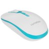 Мышь беспроводная Гарнизон GMW-460-2 белый/бирюзовый, 1600 dpi, радиоканал, USB, кнопки - 4