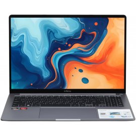 Ноутбук Infinix Xbook B16 BL61A7H/16"/IPS/AMD Ryzen 7 7735HS/16/512Gb SSD/AMD Radeon 660M/Windows 11 Home/серый/1.48kg