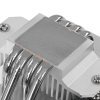 Кулер для процессора JONSBO PISA A4 (250W, 4-pin PWM, 153mm, Al/Cu, 4x6mm, 1x120mm, 81.27CFM, 36.8dBA, 1850RPM, S: 1851/1700/1200/115X/2011, AM4/AM5 Grey)