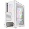 Компьютерный корпус Powercase ByteFlow Black, Tempered Glass, 4x 120мм ARGb fans, ARGb HUB, черный, ATX (CBFB-A4)