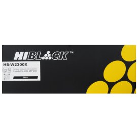 Картридж Hi-Black (HB-W2300X) для HP Color LaserJet Pro 4203/MFP 4303, Bk, 7,5K