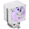 Кулер для процессора JONSBO CR-1400 EVO ARGb (180W, 4-pin PWM, 130мм, Al/Cu, 4x6мм, ARGb, 1x92мм, 38.2CFM, 33.8dBA, 2200RPM, S: 1700/1200/115X, AM4/AM5 белый)