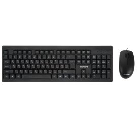 Комплект клавиатура+мышь Smartbuy (SBC-233616AG-SW) 233616AG серебристо-белый