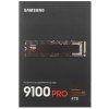 Накопитель SSD 4Tb Samsung 9100 PRO, M.2, PCI-E 5.0 x4, TLC 3D NAND R/W - 14800/13400 Mb/s