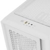 Компьютерный корпус без блока питания Corsair iCUE 4000D RGb Airflow, Midi-Tower, TG, 3x120мм RGb, 1xUSB-A 3.2, 1xUSB 3.2 Type-C, E-ATX, ATX, mATX, mITX белый