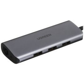 Док-станция Ugreen CM498 Space Gray (15531)