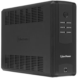 Источник бесперебойного питания SMARTWATT UPS SAFE PRO 1000 черный 1000/600 ВА/Вт, линейно-интерактивный, напольный/настенный, LED индикация, Shuko CEE7/4 - 8 шт. (4 шт. с резервным питанием, 4 шт. - сетевой фильтр)