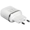 Сетевое зарядное устройство BOROFONE BA36A High speed QC 3.0 один порт USB, 5V, 3.0A, белый