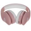 Беспроводные/проводные наушники Defender FreeMotion B525 розовый/белый, накладные, Bluetooth + проводной, до 8 ч