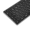Клавиатура беспроводная Satechi Slim X3 Bluetooth Backlit Keyboard, Bluetooth, Серый космос, ST-BTSX3M-RU