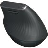 Мышь беспроводная/проводная Logitech MX Vertical графитовый, 4000 dpi, радиоканал, Bluetooth, USB, кнопки - 6