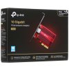 Сетевой адаптер 10 Gigabit PCI-E network adapter, 1 PCI Express 3.0 X4 interface, 1 100/1000/10000Mbps Ethernet port, come with Low-Profile and Full-Height Brackets