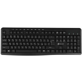 Клавиатура проводная Oklick K953X (1901086) проводная, USB, черный/серый