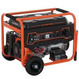 Электрогенератор бензиновый Carver PPG-3900A Builder, 3 кВт, 67 дБ, 42 кг