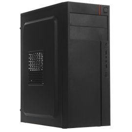 Компьютерный корпус Miditower ExeGate CP-603UB Black, ATX, (CP500W, 80мм), 2*USB+2*USB 3.0, Audio, замок блокировки кнопки питания
