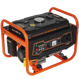 Электрогенератор бензиновый Carver PPG-3900A Builder, 3 кВт, 67 дБ, 42 кг