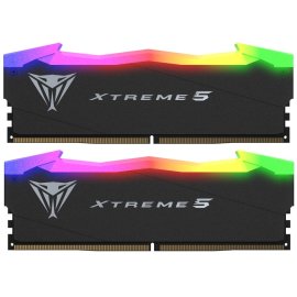 Оперативная память Patriot Viper Steel, DDR4, 32Gb (2x16Gb), 3200MHz, CL18, DIMM, с радиатором, RGb, черный