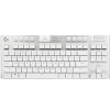 Клавиатура беспроводная Logitech G715 TKL Tactile LIGHTSPEED, USB, Bluetooth/Радиоканал, белый