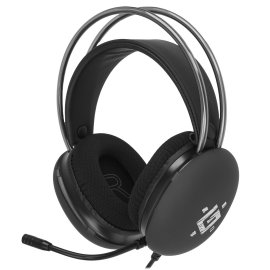 Гарнитура Qumo HALO GHS0018, стерео, 2х3,5 Jack+USB(питание), с микрофоном