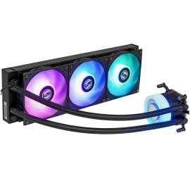 Система жидкостного охлаждения DEEPCOOL LD360 WH белый, 120 мм, алюминий/медь, 2400 об/мин, 38.71 дБ, 3 pin, 300 Вт