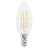 Лампа светодиодная филаментная Gauss Filament 12Вт цок.:E14 свеча св.свеч.бел.теп. (упак.:10шт)