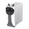 Компьютерный корпус GameMax Cute OWL, без БП (Midi Tower, ., 1*USB 3.0 + 2*USB 2.0, 2*120мм), Черный/белый