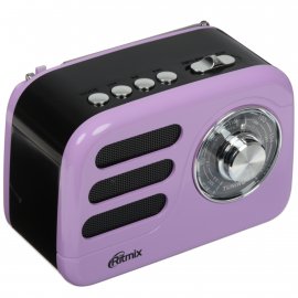 Радиобудильник SoundMax SM-1539(черный с белым)