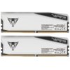 Оперативная память Patriot Viper Elite 5 TUF Gaming, DDR5, 48Gb (2x24 Gb), 6000 MHz, CL36, DIMM, радиатор, RGb, белый