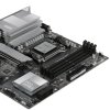 Материнская плата MSI PRO B850M-A WIFI, AM5, AMD B850, 4xDDR5, 4xSATA, 2xM.2, 1xPCIe 5.0 x16, 1xPCIe 4.0 x4, 1xPCIe 3.0 x1, 1xHDMI (v2.1), 1xDP (v1.4), 1x5Gb LAN, Wi-Fi 7, Bluetooth 5.4, 2xUSB-C 10Gbps, 3xUSB-A 10Gbps, 3xUSB-A 5Gbps, 2x3.5 мм, 7.1, mATX