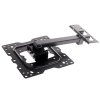 Кронштейн Kromax DIX-17 BLACK (для LED/LCD телевизоров 22"-55", max 30 кг, настенный, 4 ст свободы, наклон ±15°, поворот 180°, от стены 63-300 мм, max VESA 400x400 мм, вращение экрана ±5°, съемная монтажная пластина, кабель-канал, 5 шт/уп.)