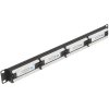 Патч-панель FTP 24хRJ-45 кат.5E 1U 19дюйм SUPRLAN 10-0402