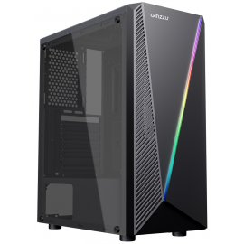 Компьютерный корпус Digma DCC-MN301 черный без БП mATX 1x80мм 2x120мм 1xUSB 2.0 1xUSB 3.0 audio