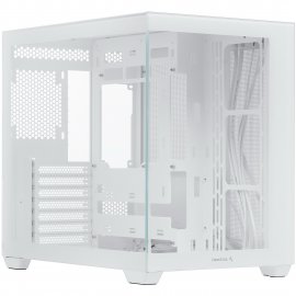 Компьютерный корпус MiniITX ExeGate MI-209 Black, miniITX/mATX, (M350, 80мм), 2хUSB, Audio